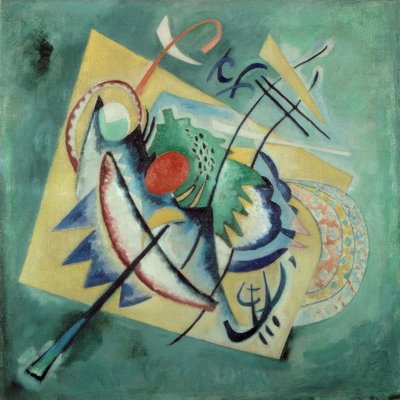 Rotes Oval od Wassily Kandinsky