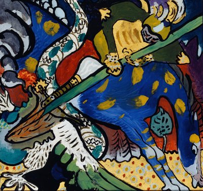 Svatý Jiří I, 1911. od Wassily Kandinsky