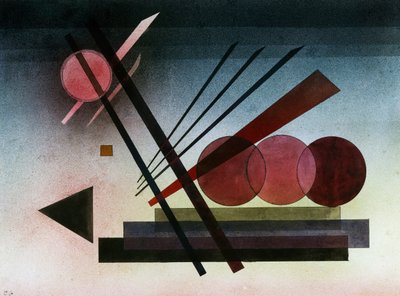 Plovoucí síla od Wassily Kandinsky