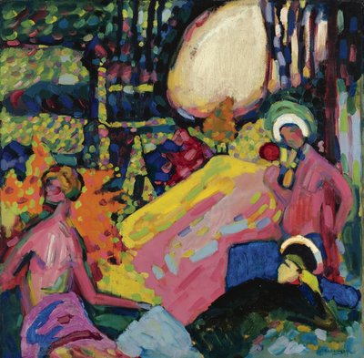 "" Sun Blanc "" Painter Day Vassily Kandinsky (neboli Wassily Kandinsky od Wassily Kandinsky
