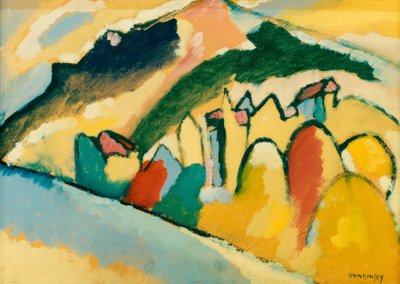 Studium na podzim I od Wassily Kandinsky