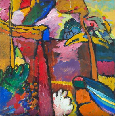 Studie pro improvizaci V od Wassily Kandinsky