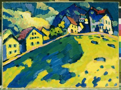 Letní krajina od Wassily Kandinsky