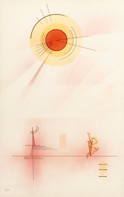 Sluneční svit od Wassily Kandinsky