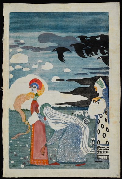 Havrani, 1907. od Wassily Kandinsky