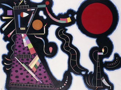 Červený kruh; Červený kruh od Wassily Kandinsky