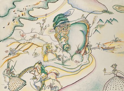 Drobnosti III; Bagatellen III od Wassily Kandinsky