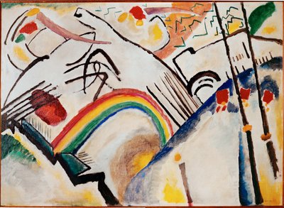 Bez názvu (olej na plátně) od Wassily Kandinsky