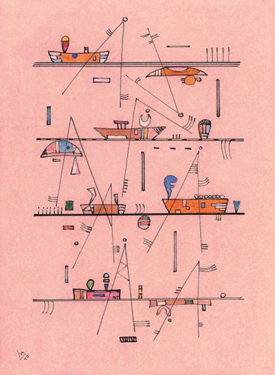 Nepojmenovaná od Wassily Kandinsky