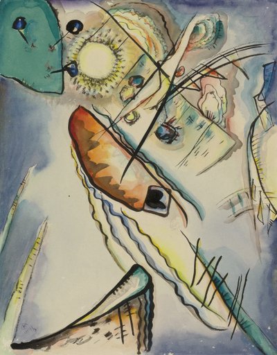 Bez názvu, 1916 od Wassily Kandinsky