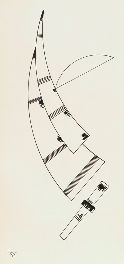 Bez názvu, číslo 7 od Wassily Kandinsky