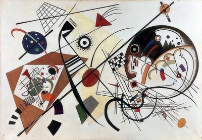Nepřerušená linie. Ca. 1922-44 od Wassily Kandinsky