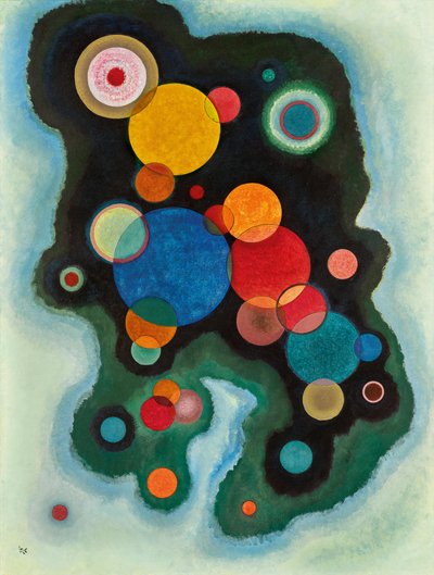 Prohloubený impuls, 1928. od Wassily Kandinsky