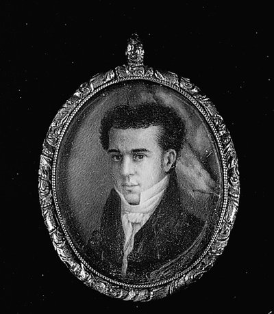 Autoportrét, 1827 od Waterman Lilly Ormsby