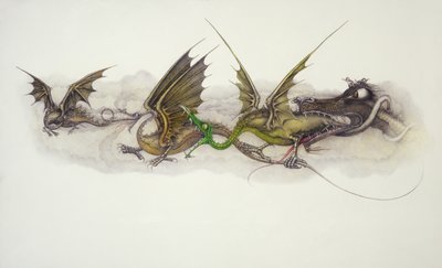 Velcí draci jedí malé draky od Wayne Anderson