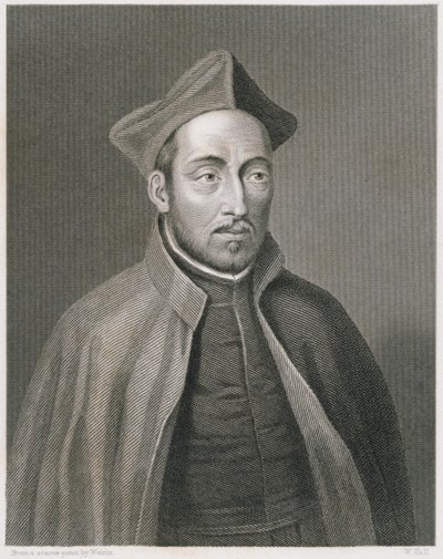 Ignatius de Loyola, ryl W. Holl, z World Religion, vydal A. Fullarton & Co. od Weirix