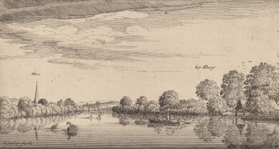 Albury, 1645. od Wenceslaus Hollar