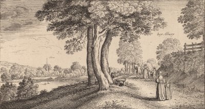 Albury, 1645. od Wenceslaus Hollar