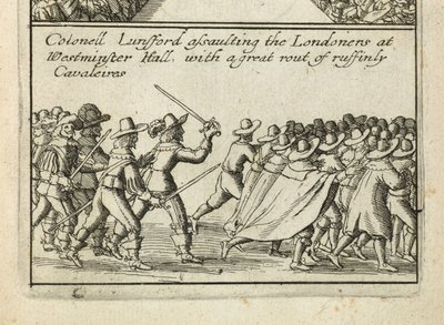 "Všechna nezapomenutelná a zázračná parlamentní milosti, kterých se dostalo tomuto našemu anglickému národu v tomto prostoru za méně než 2 roky po Aº 1641 a 1642" od Wenceslaus Hollar