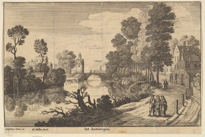 Antverpy, 1625-77. od Wenceslaus Hollar