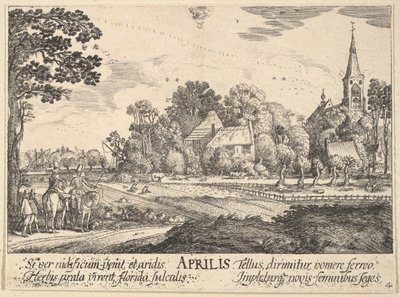 dubna 1628-29. od Wenceslaus Hollar