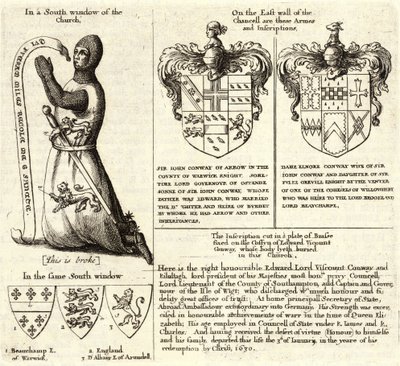 Šipka (vitráže). stát 2 od Wenceslaus Hollar