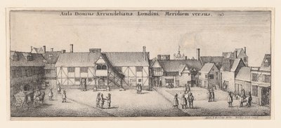 Arundelův dům z jihu, 1646., 1646. od Wenceslaus Hollar