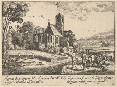 srpna 1628-29. od Wenceslaus Hollar