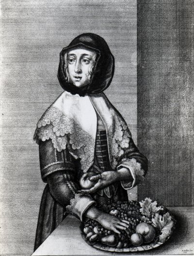 Podzim, 1641 od Wenceslaus Hollar