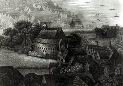 Medvědí zahrada, 1647 od Wenceslaus Hollar