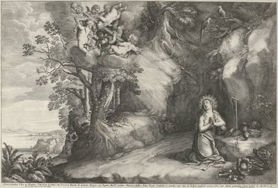 Marie Magdaleny do Boetawardi od Wenceslaus Hollar