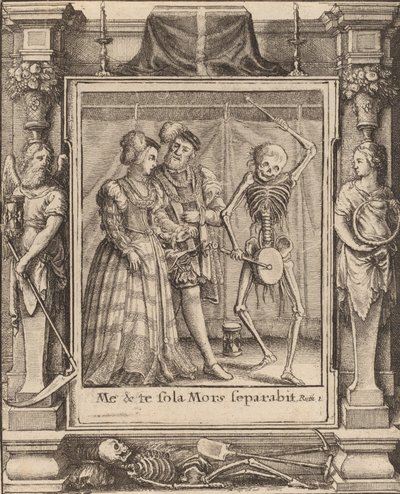 Svatební pár, 1651. od Wenceslaus Hollar