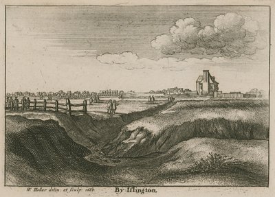 U Islingtonu, New River Head od Wenceslaus Hollar