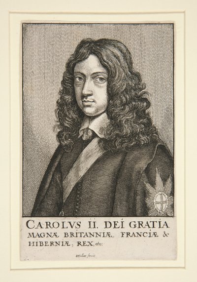 Karel II. od Wenceslaus Hollar