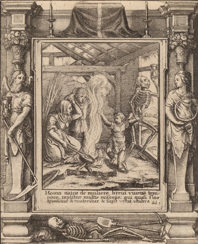 Dítě, 1651. od Wenceslaus Hollar