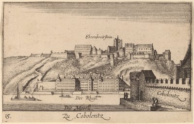 Coblentz od Wenceslaus Hollar