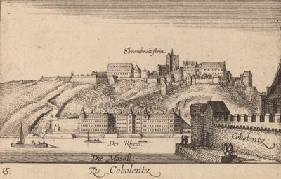 Coblentz, 1635. od Wenceslaus Hollar