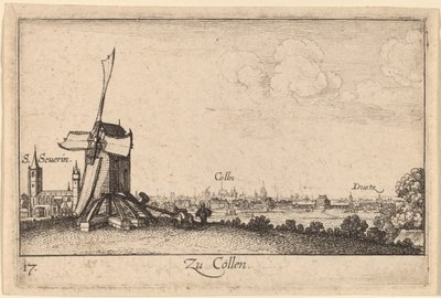 Kolín nad Rýnem od Wenceslaus Hollar