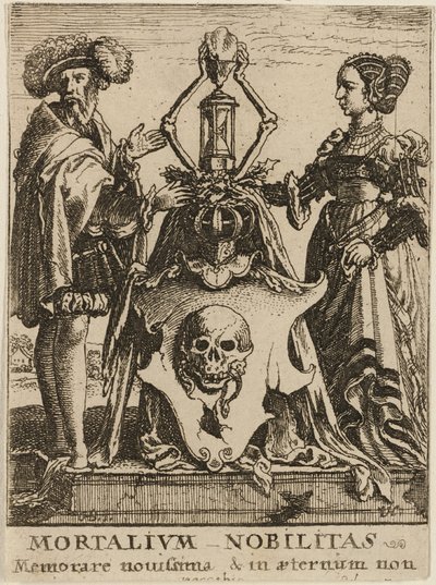 Erb smrti od Wenceslaus Hollar