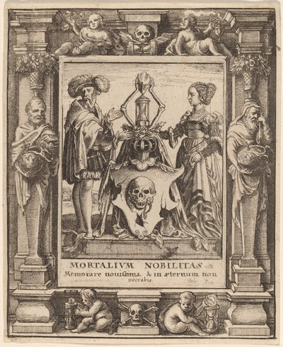 Erb smrti, 1651. od Wenceslaus Hollar