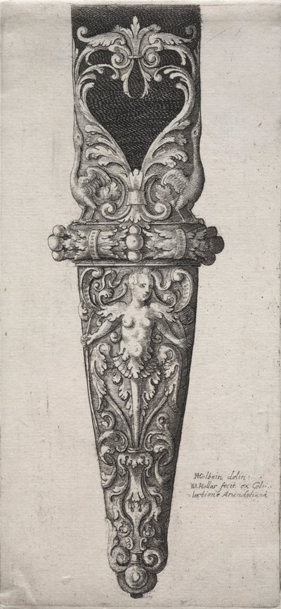 Design pro pochvu dýky. od Wenceslaus Hollar