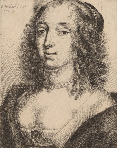 Vévodkyně z Lennoxu, 1645. od Wenceslaus Hollar