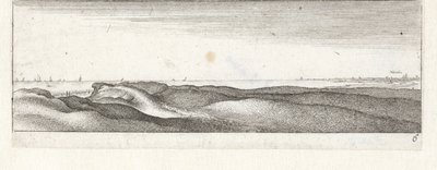Duny poblíž Naardenu Malé mořské krajiny (název série) od Wenceslaus Hollar