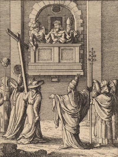 Podívejte se na muže. od Wenceslaus Hollar