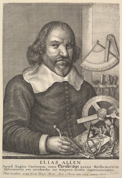 Elijah Allen, 1666. od Wenceslaus Hollar
