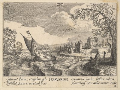 února 1628-29. od Wenceslaus Hollar