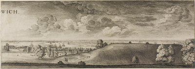 Greenwich od Wenceslaus Hollar