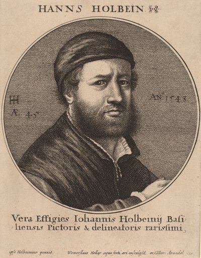 Hans Holbein mladší, 1647. od Wenceslaus Hollar