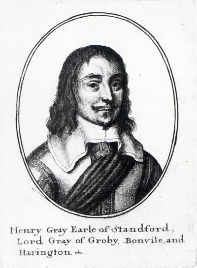 Henry Grey, první hrabě Stamford od Wenceslaus Hollar