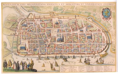 Hollar-Rostock od Wenceslaus Hollar